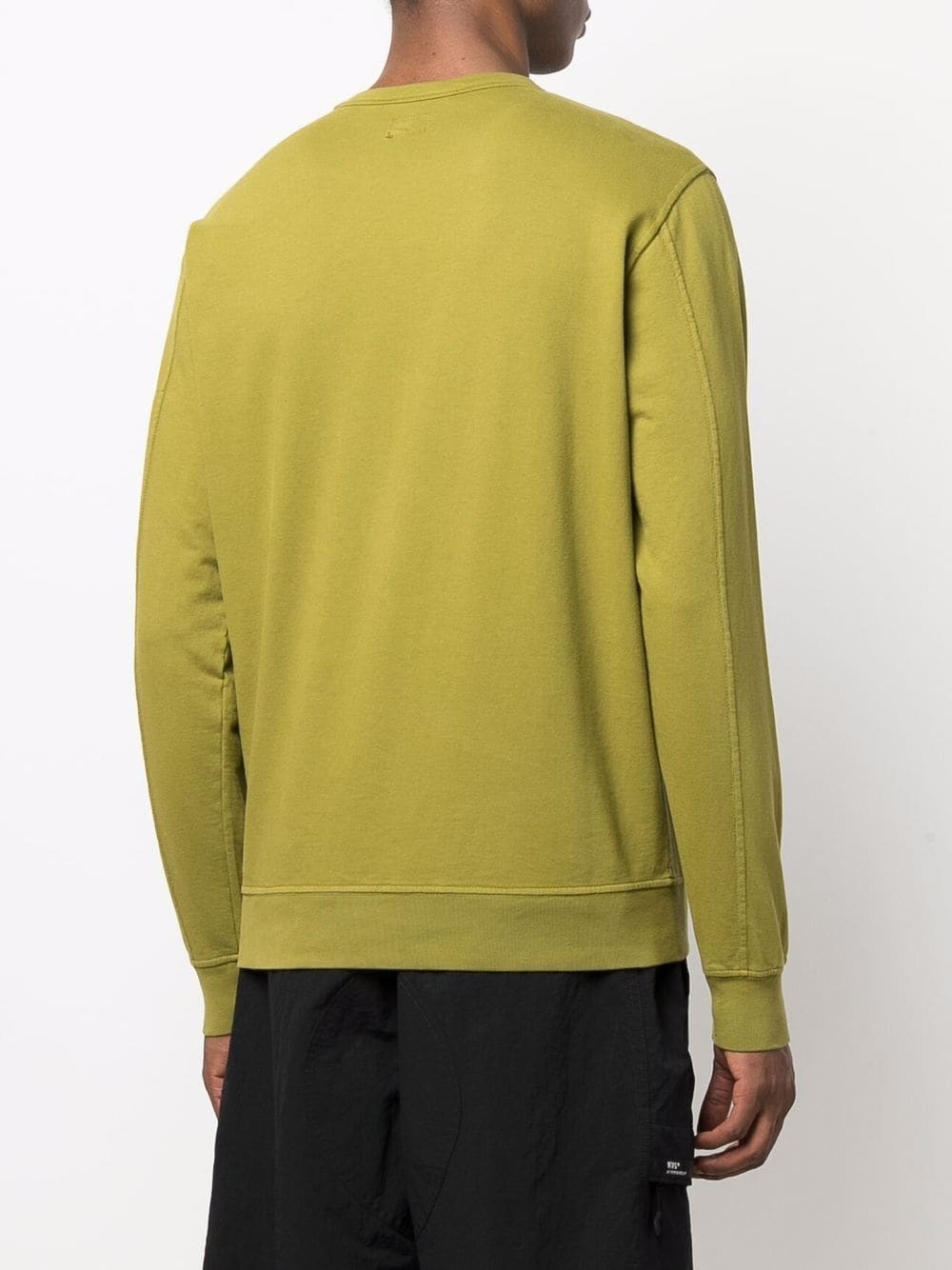 sleeve-pocket cotton sweatshirt - 4