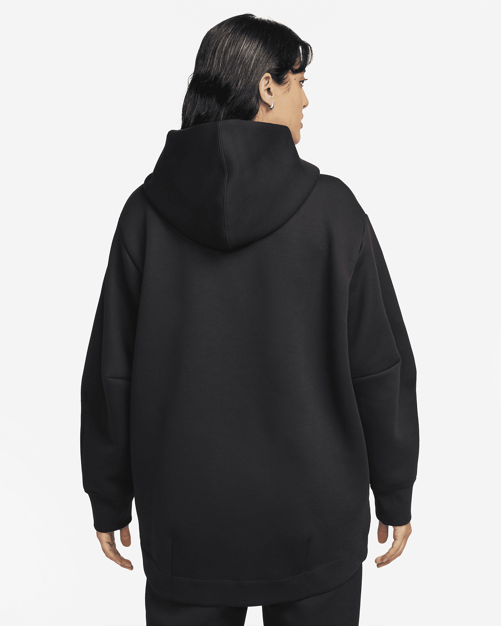 Nike Sportswear Tech Fleece Women's Oversized Full-Zip Hoodie Cape - 2