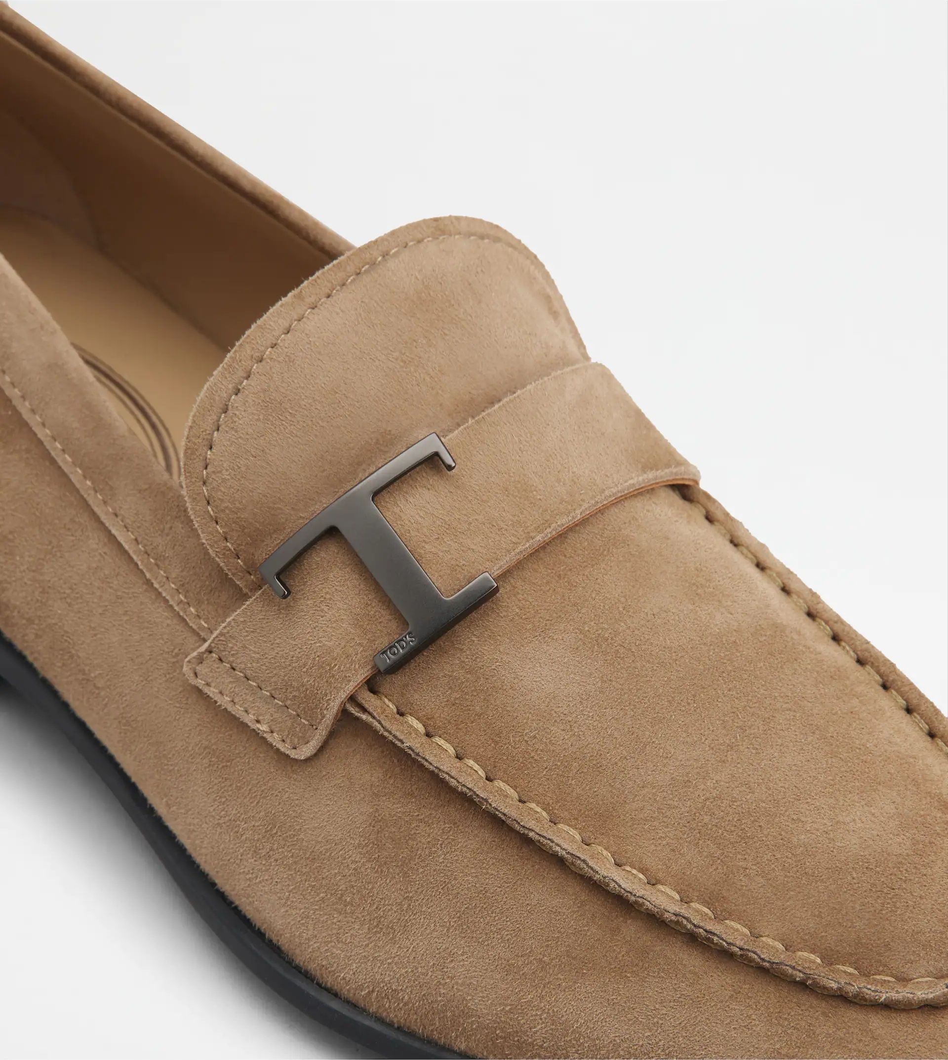 TIMELESS LOAFERS IN SUEDE - BROWN - 5