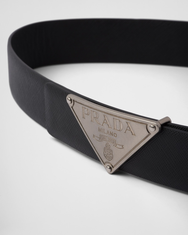 Prada Metal belt buckle outlook