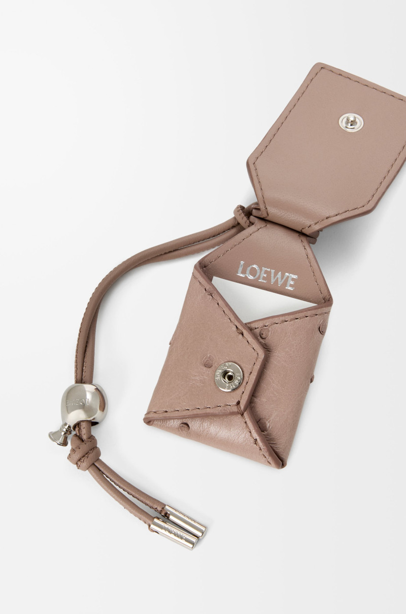 Small Featherlight Puzzle bag in ostrich 13