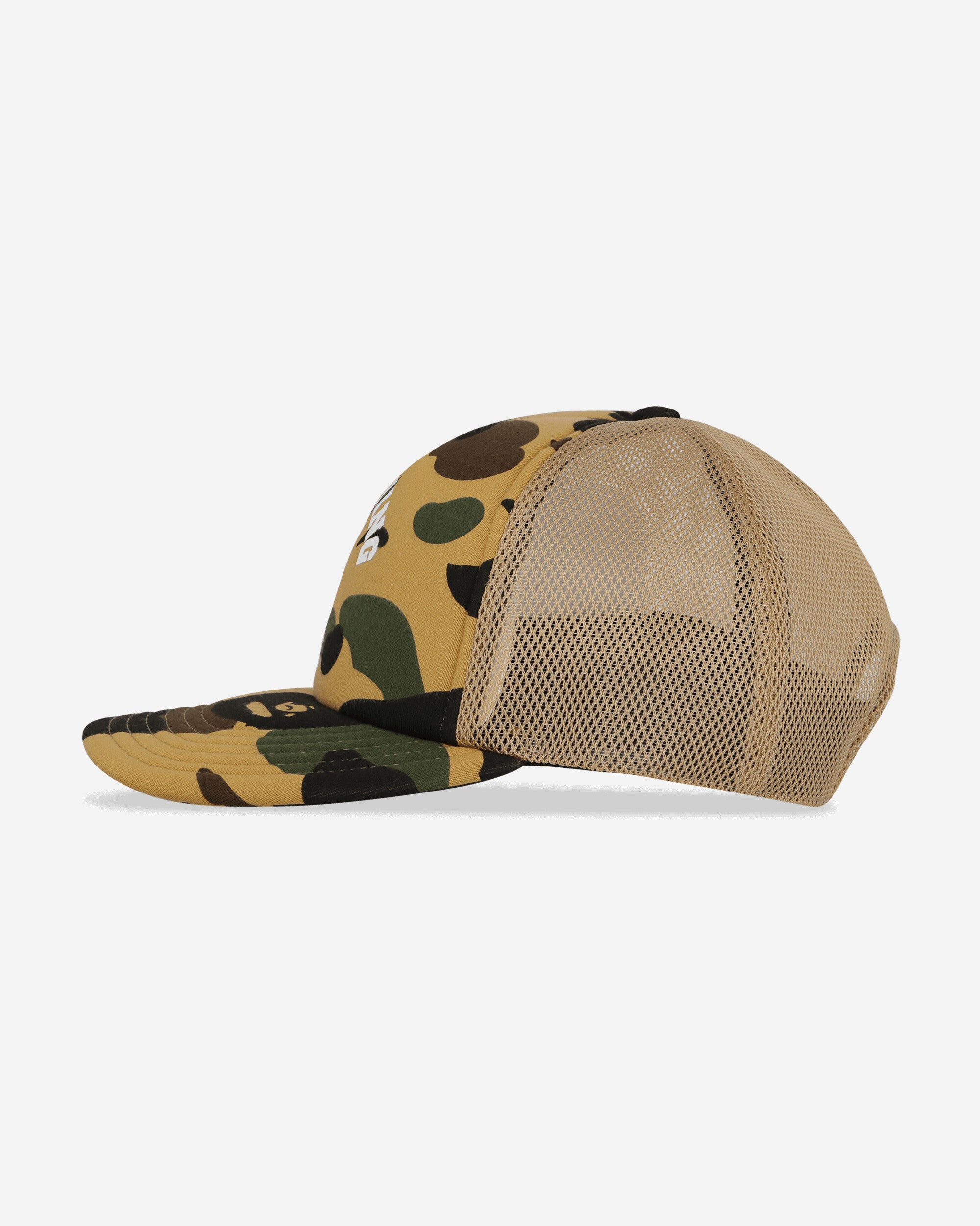 1st Camo College Mesh Cap Yellow - 3