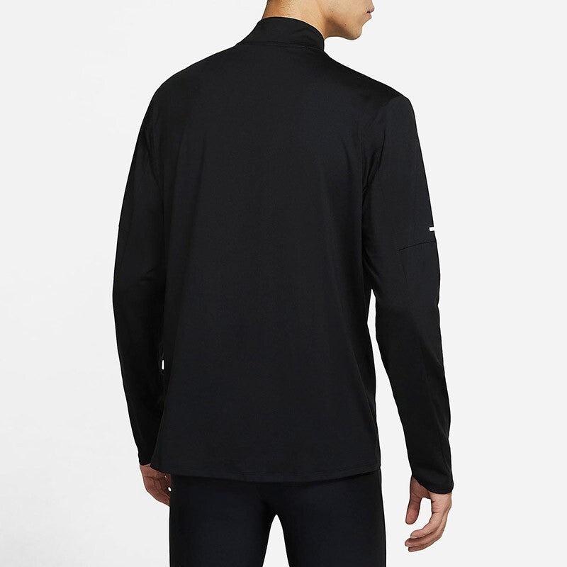 Nike Nk Df Elmnt Top Hz Casual Breathable Sports Long Sleeves Black DD4757-010 - 4