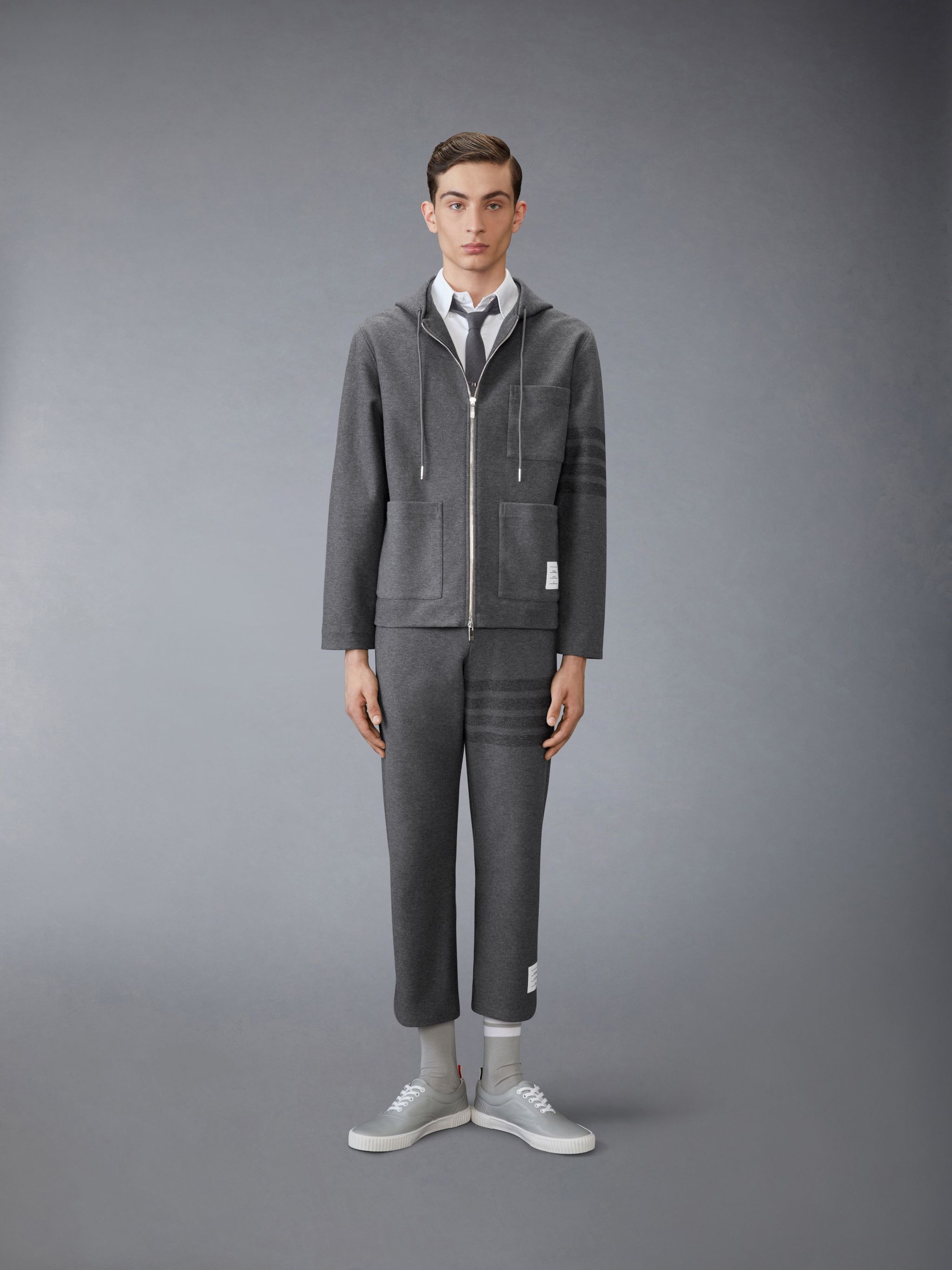 Double Face Tech 4-Bar Jacket - 4