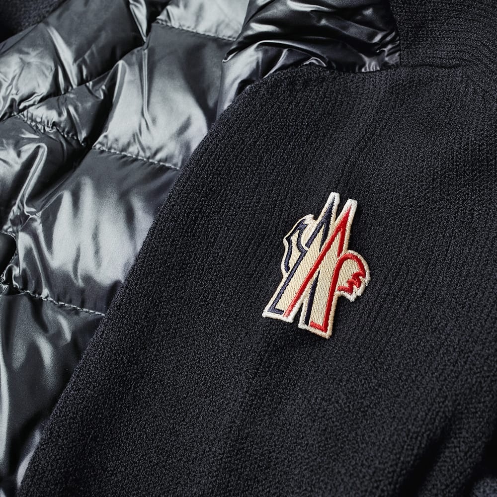 Moncler Grenoble Knitted Arm Down Jacket - 4