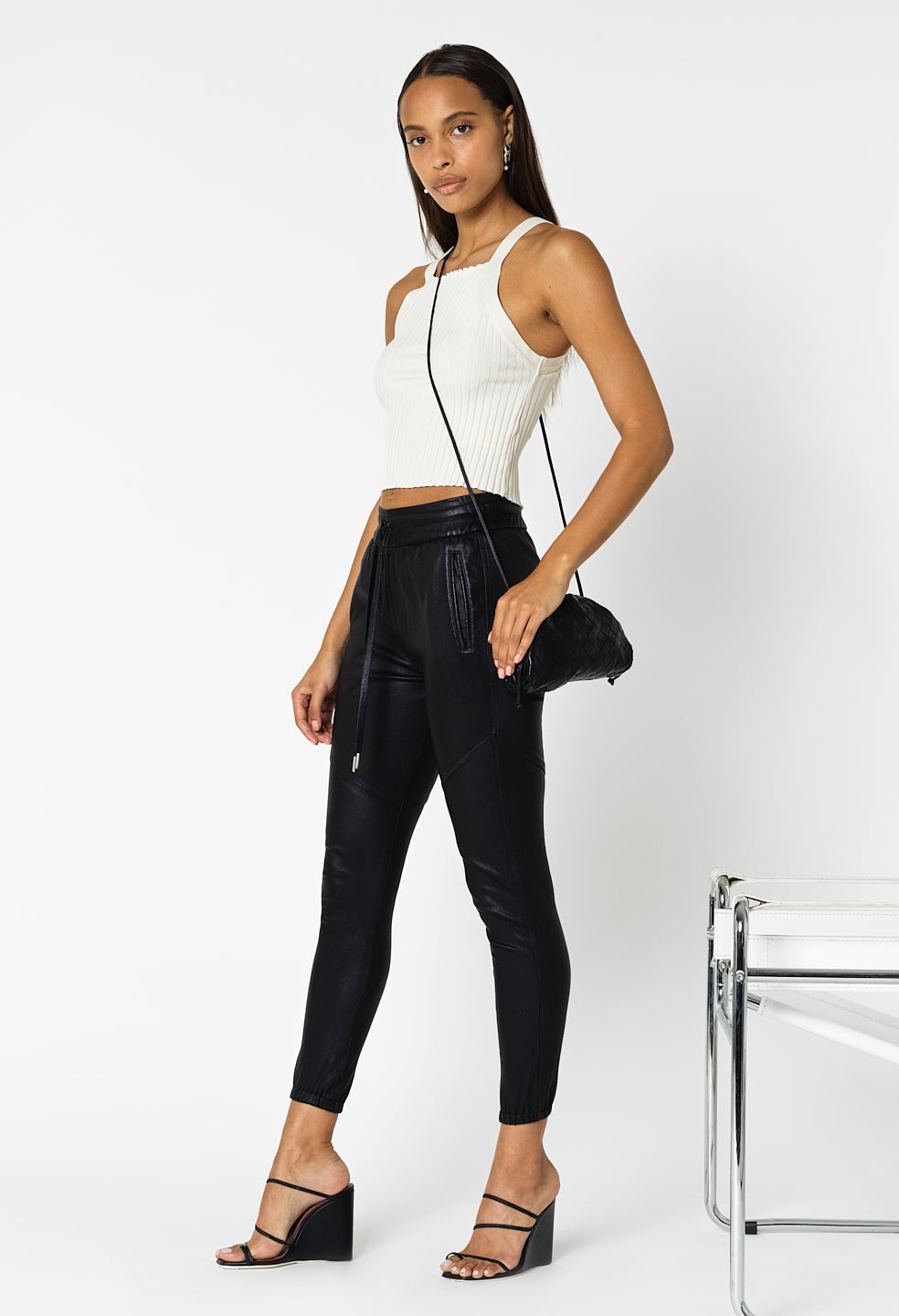WOMEN'S LEATHER ESCOBAR PANTS - 3