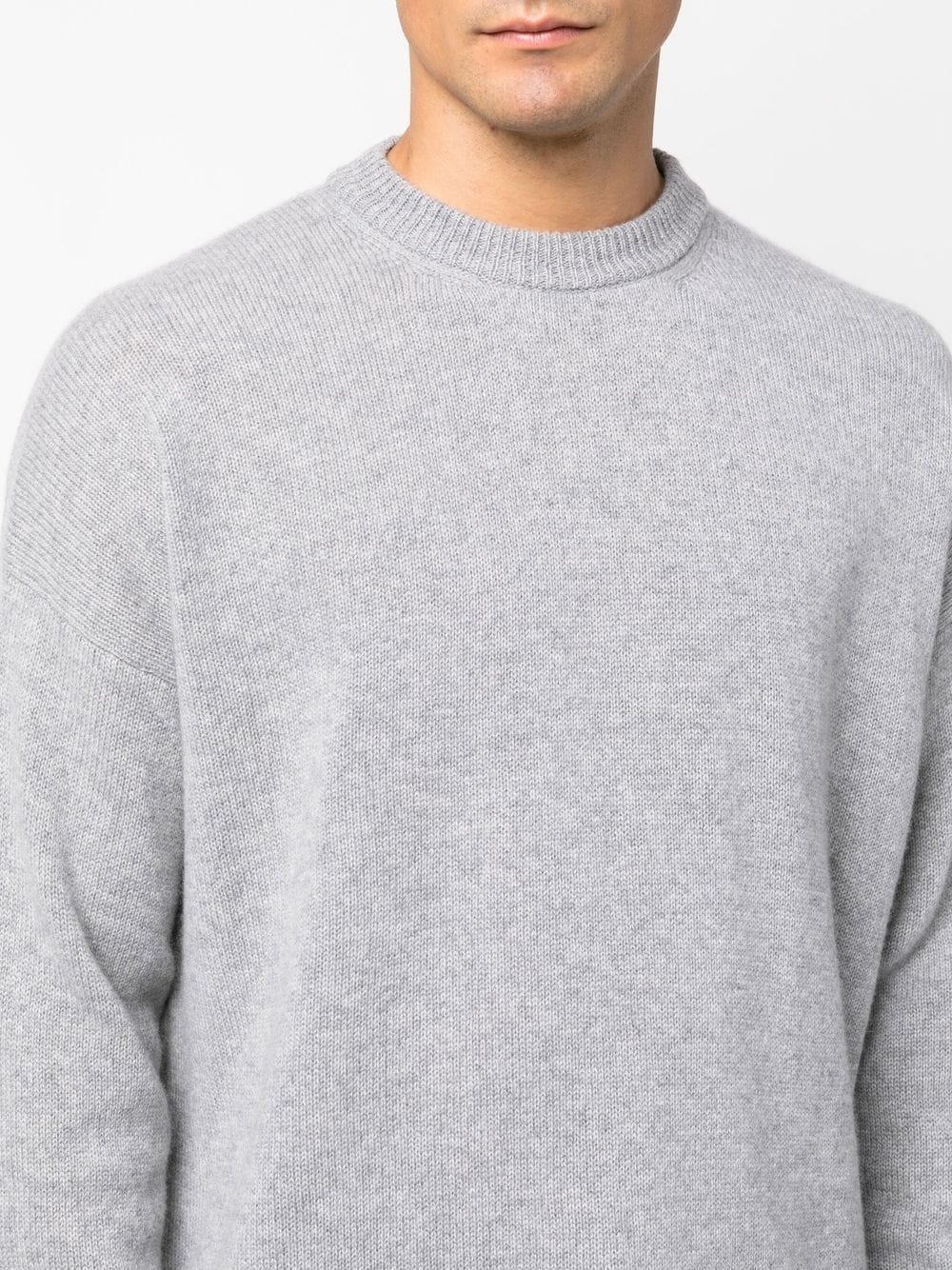 crew-neck cashmere jumper - 5