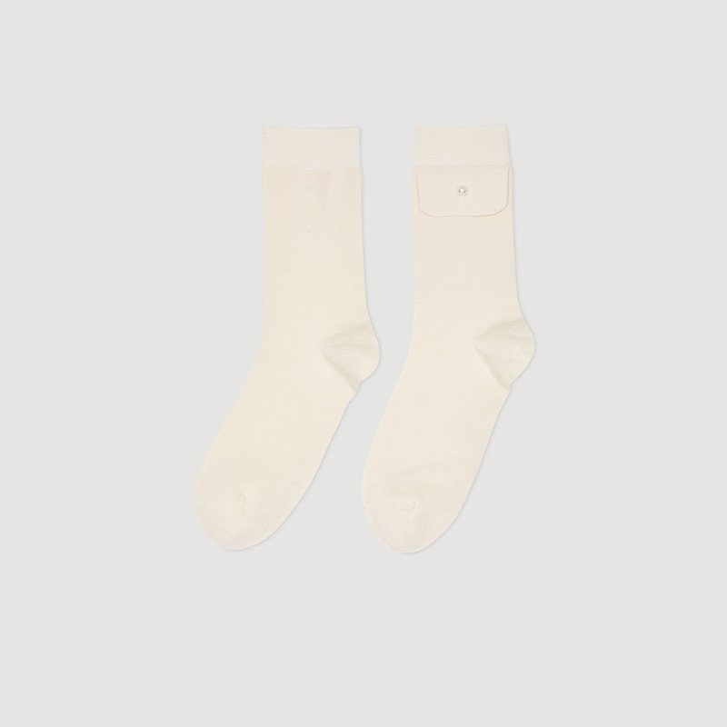 SOCKS WITH BEAD DETAIL 1