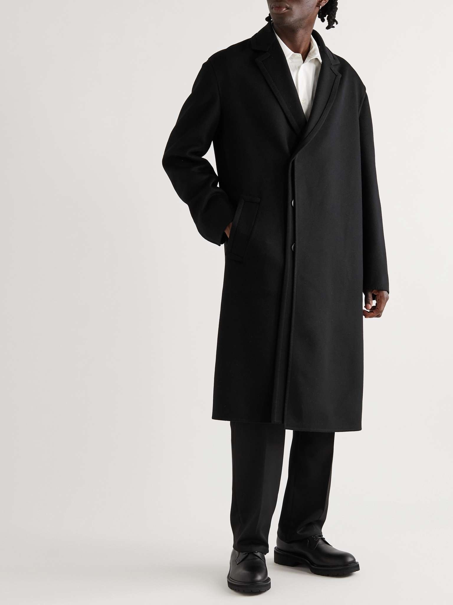 Layered Virgin Wool and Cashmere-Blend Coat - 2