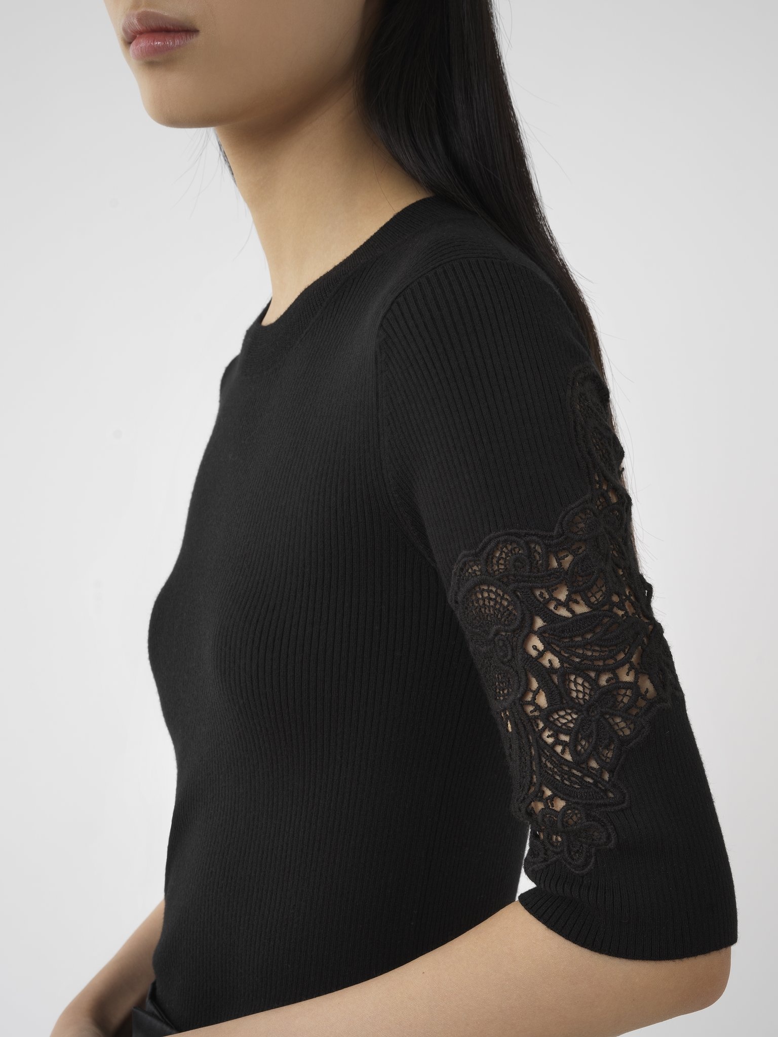 GUIPURE-DETAIL TOP - 5