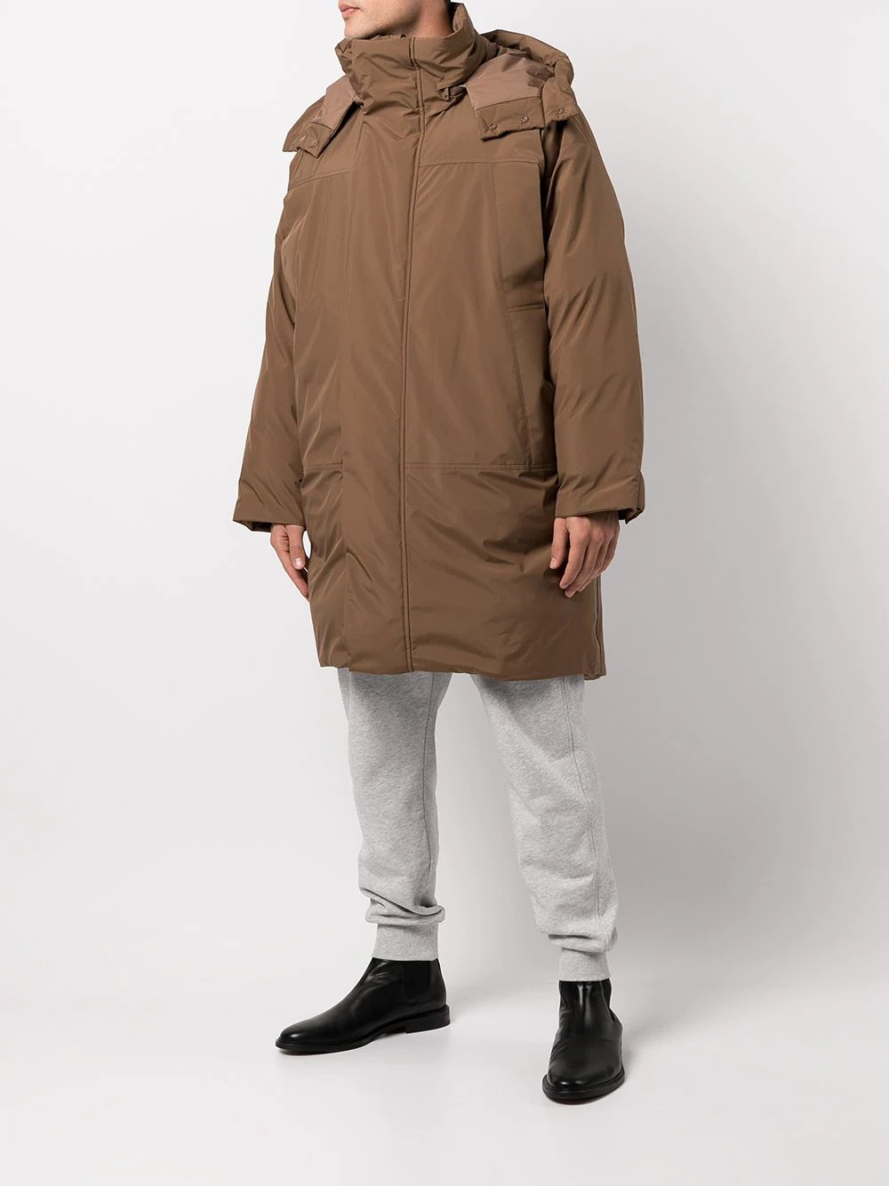 Duvet oversized parka - 3