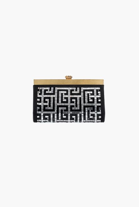 Rhinestone-embroidered minaudière with 1945 monogram - 3