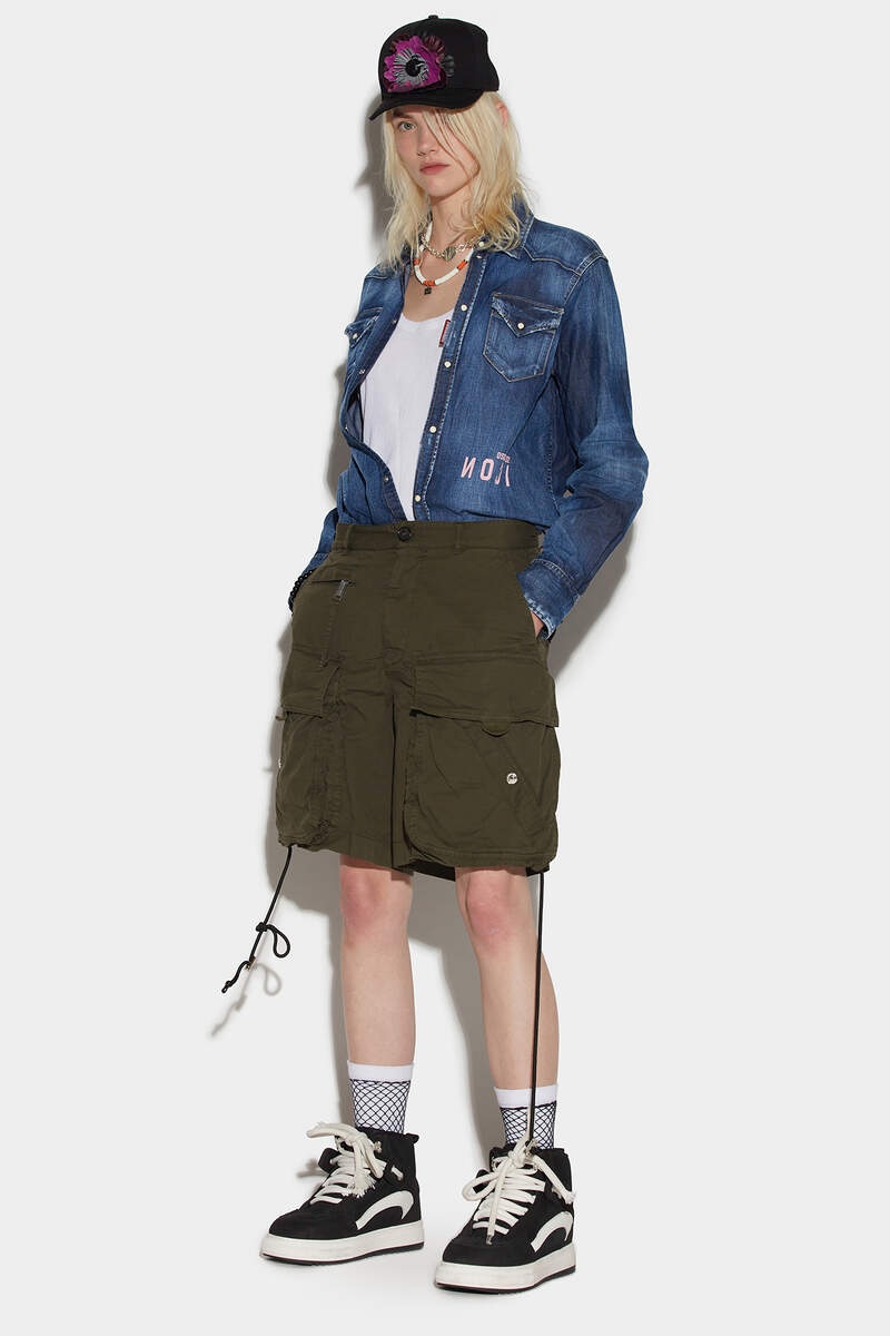 CARGO BAGGY SHORTS - 1