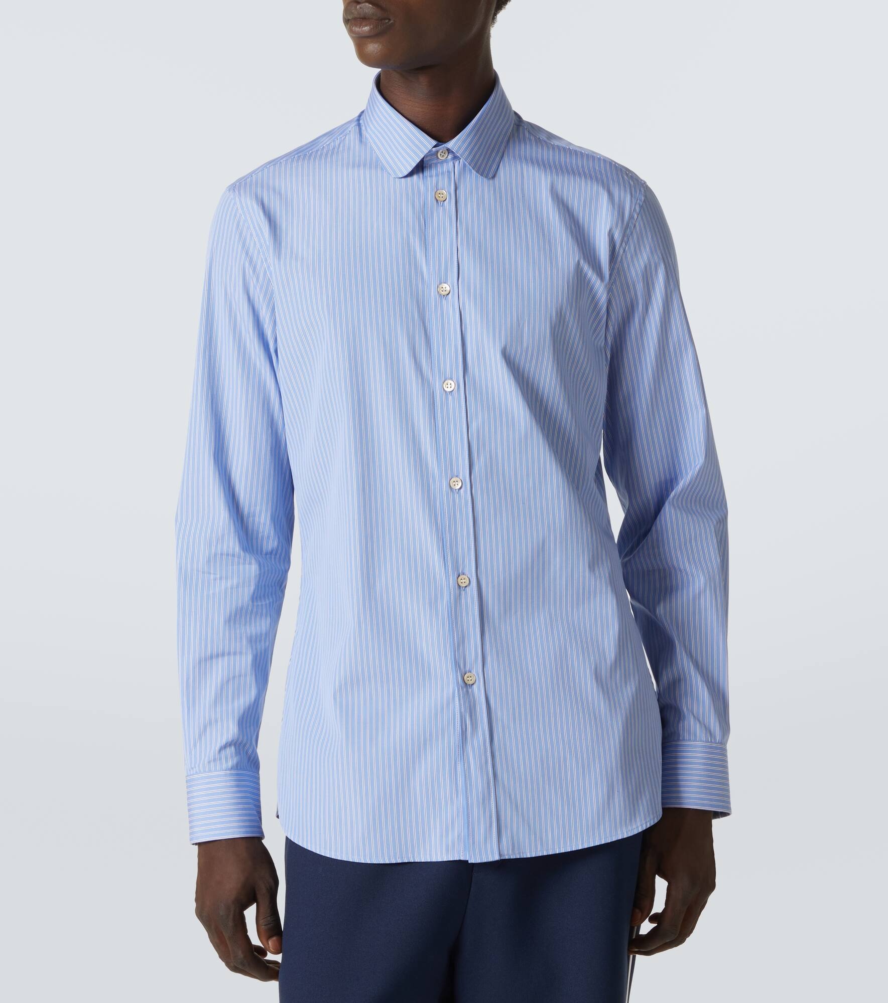 Striped cotton shirt - 3