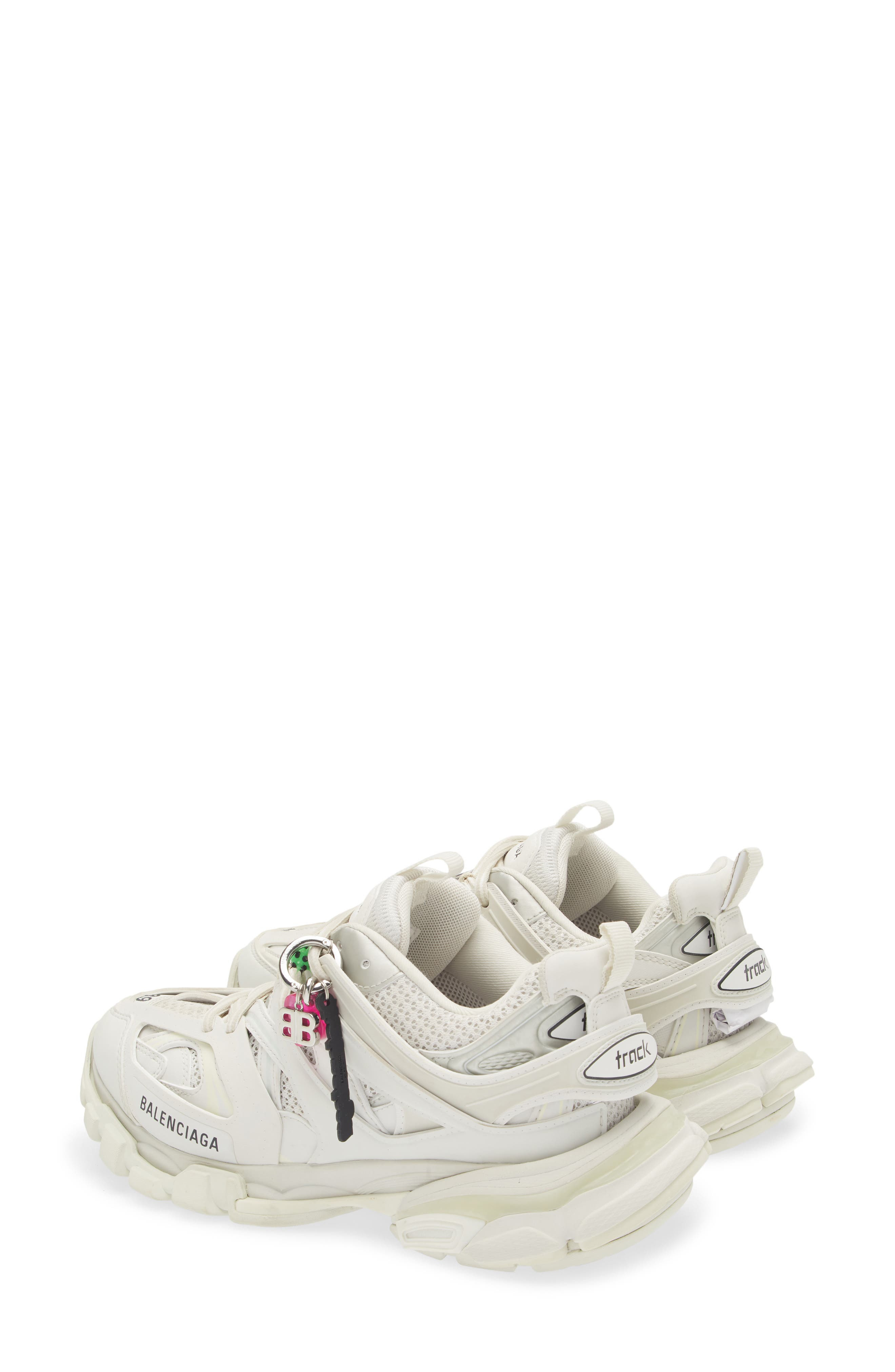 Balenciaga Track Charms Sneaker in White at Nordstrom - 2