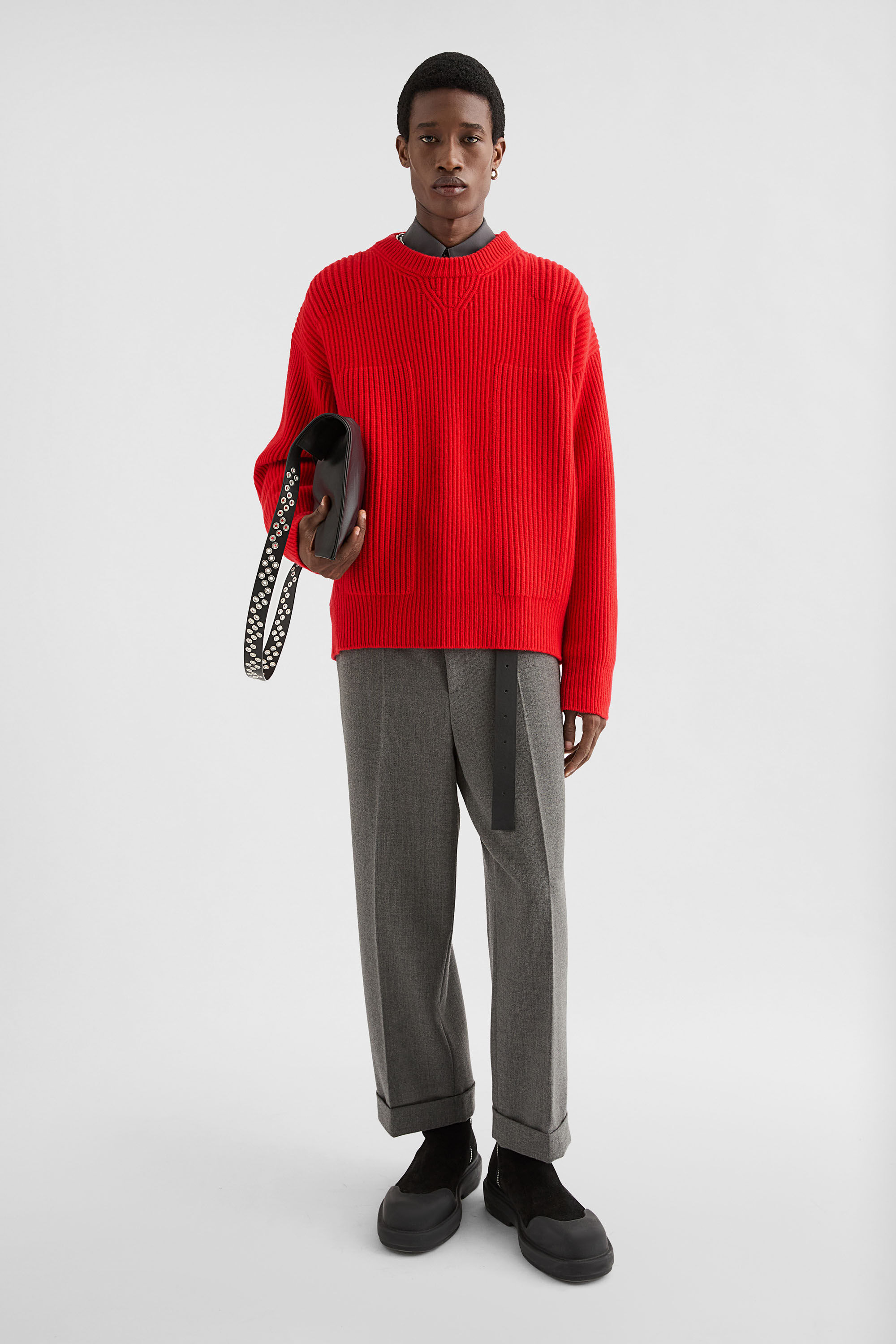 Wool Crew-Neck Sweater - 5