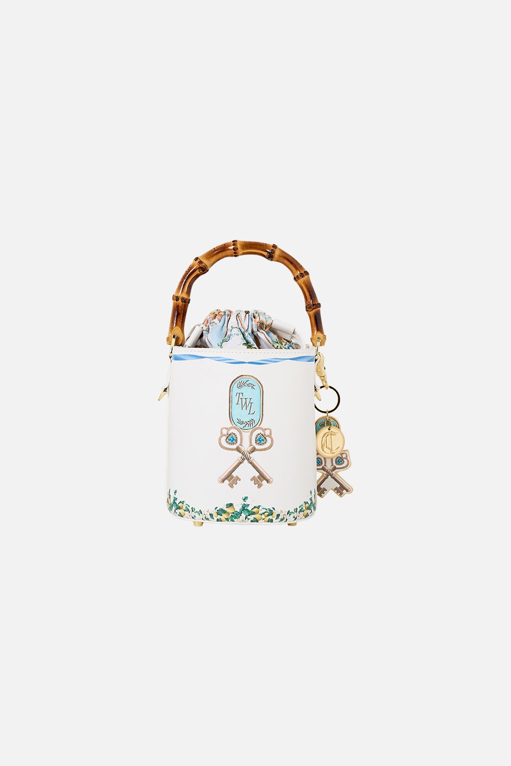 DRAWSTRING BUCKET BAG - 3