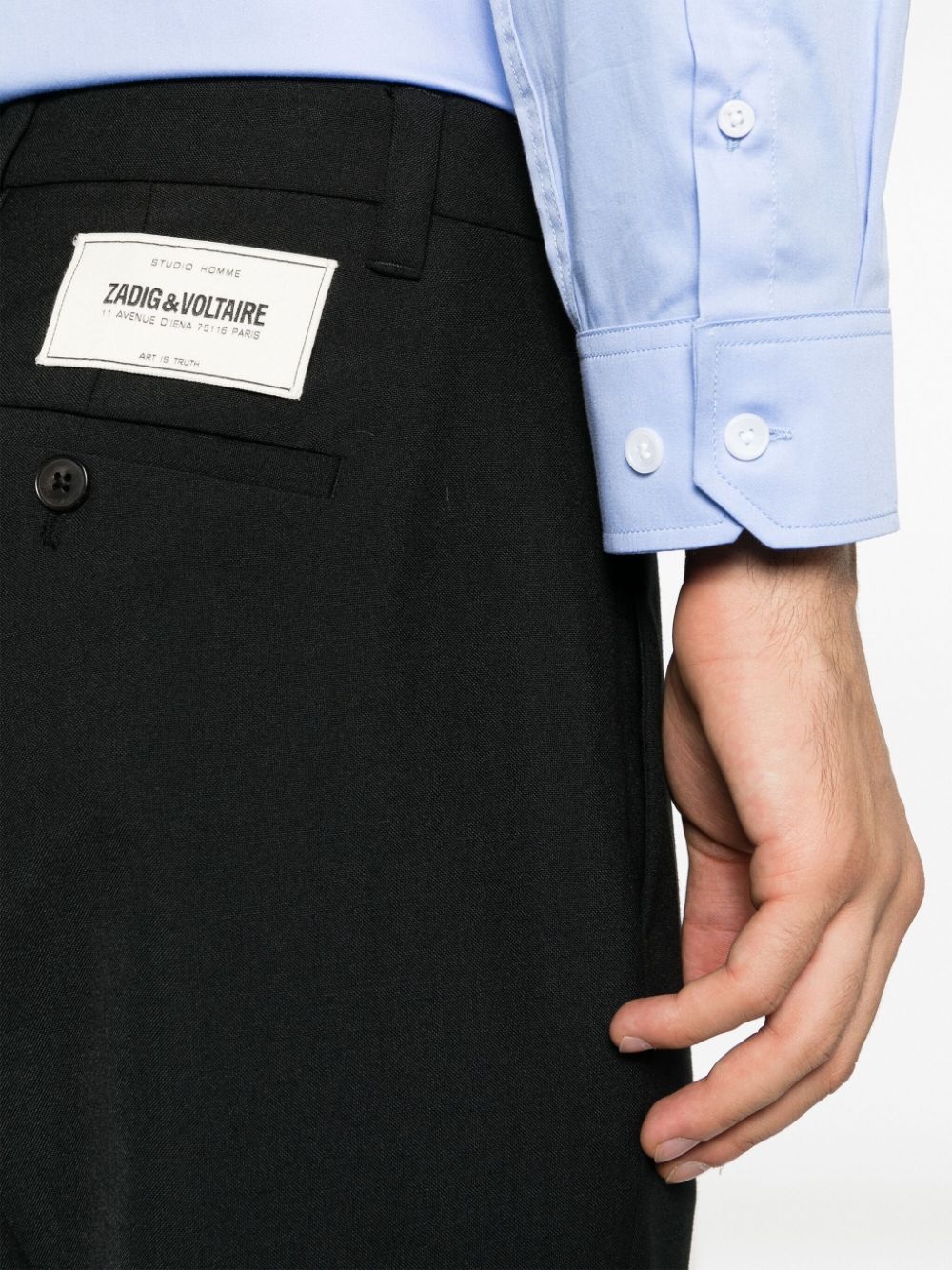 Paris straight-leg trousers - 6
