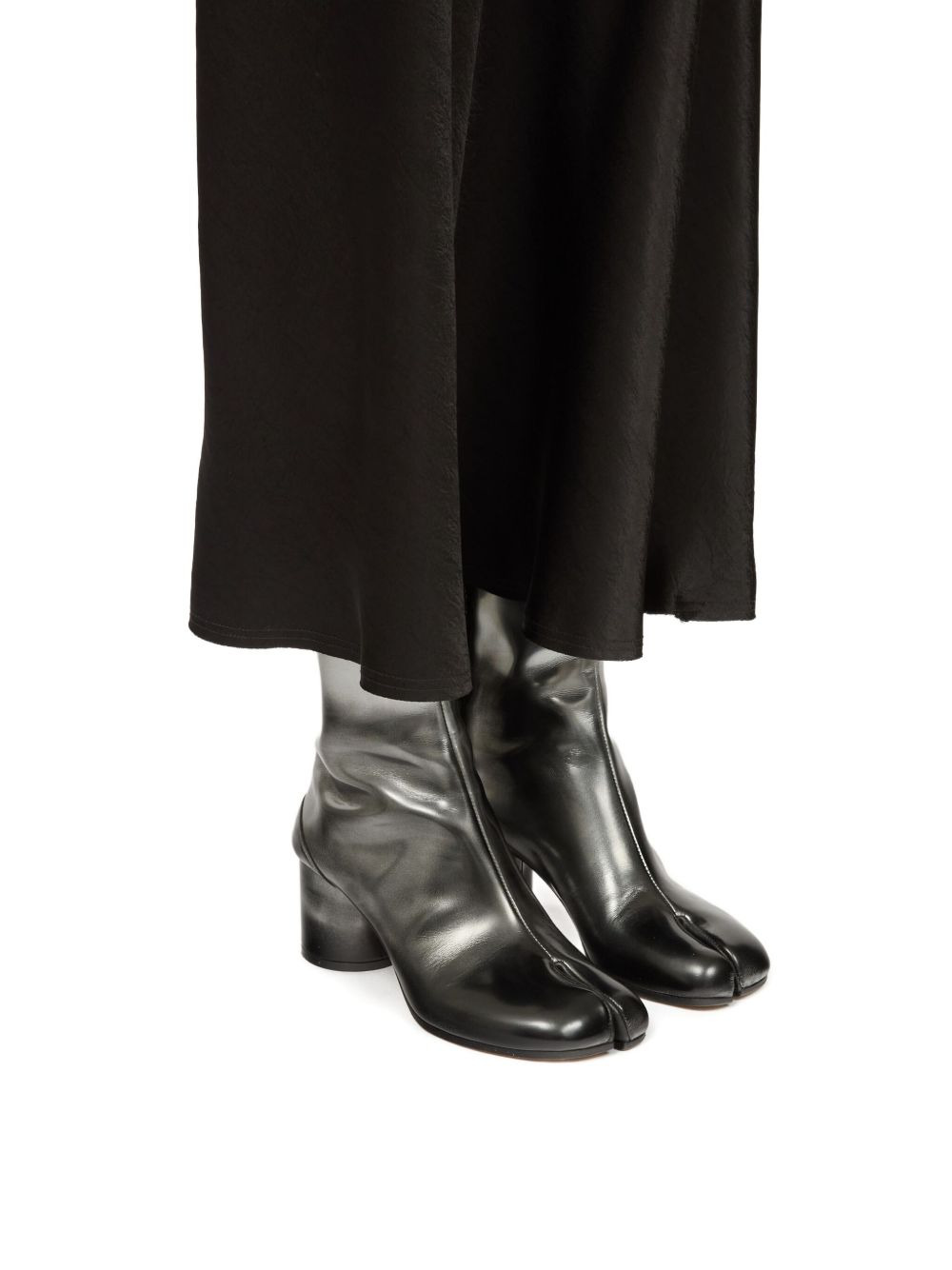 Tabi sleek metallic ankle boots - 6