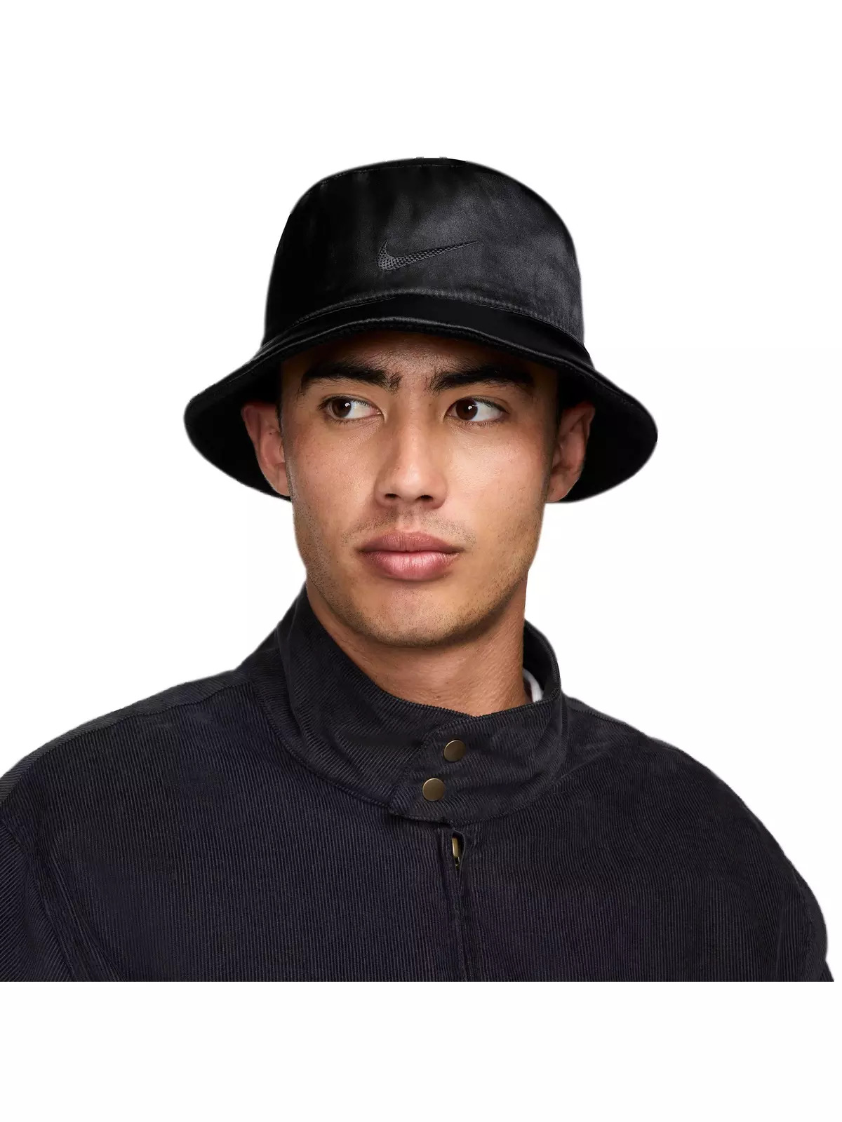 Adult Apex Reversible Bucket Hat-Black - 5