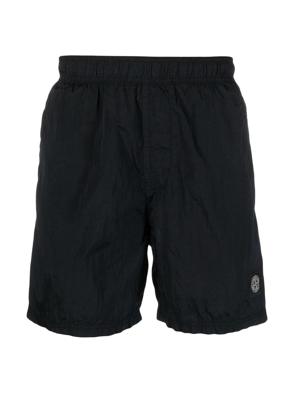 logo patch swim shorts - 1