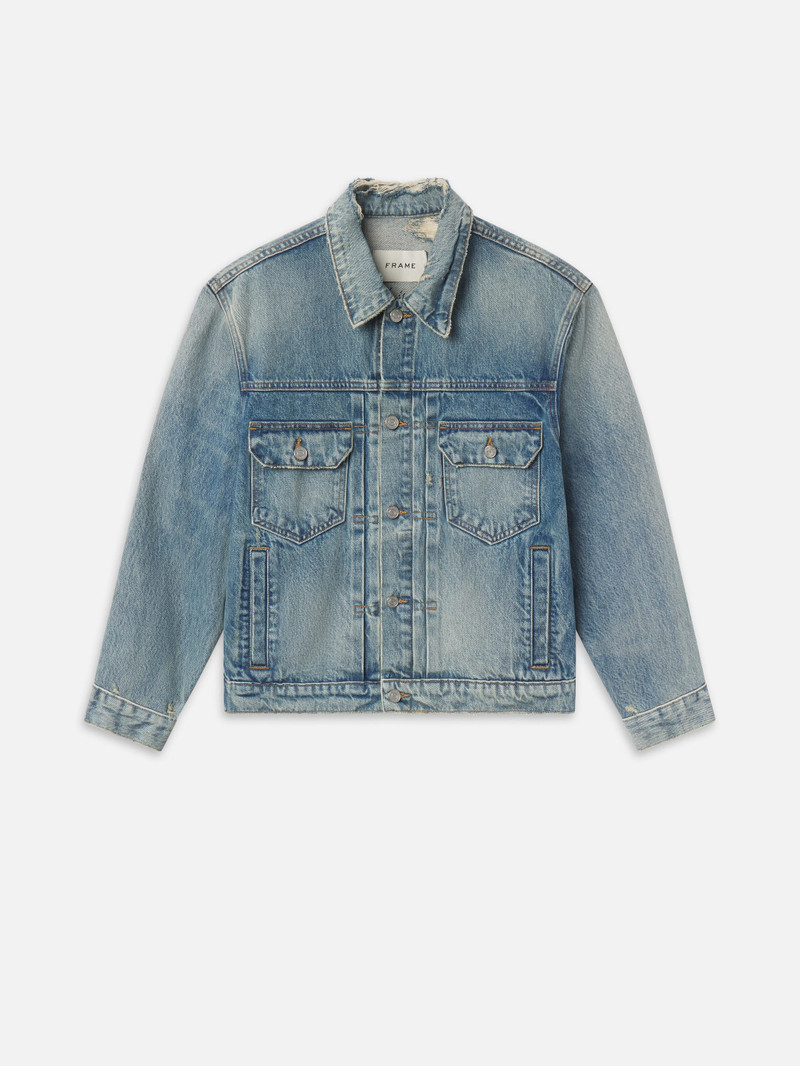 Vintage Wash Denim Jacket 1
