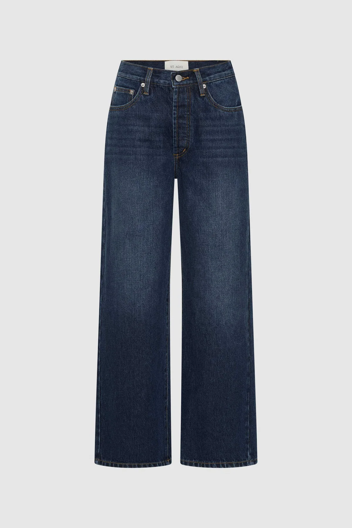 Classic Mid Rise Jeans - Dark Indigo - 1