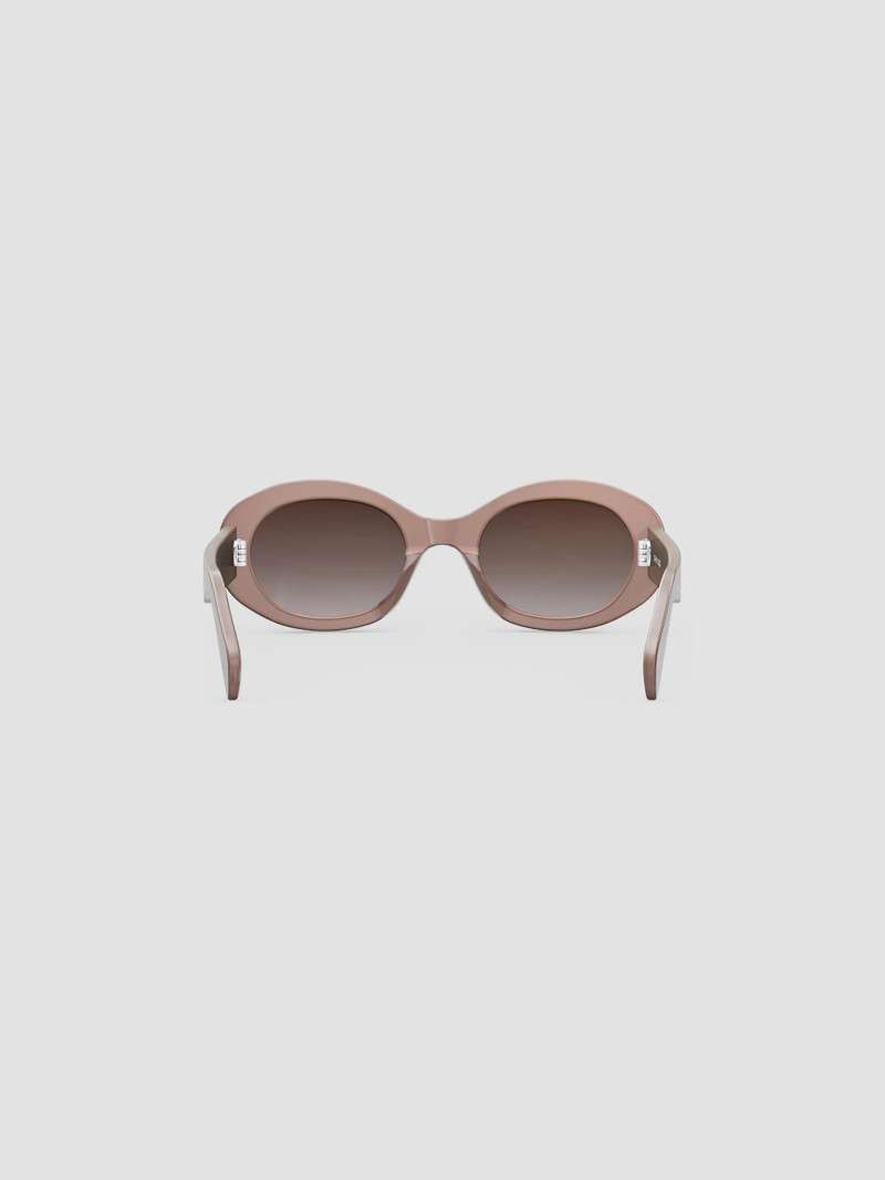 Triomphe 52MM Oval Sunglasses 5