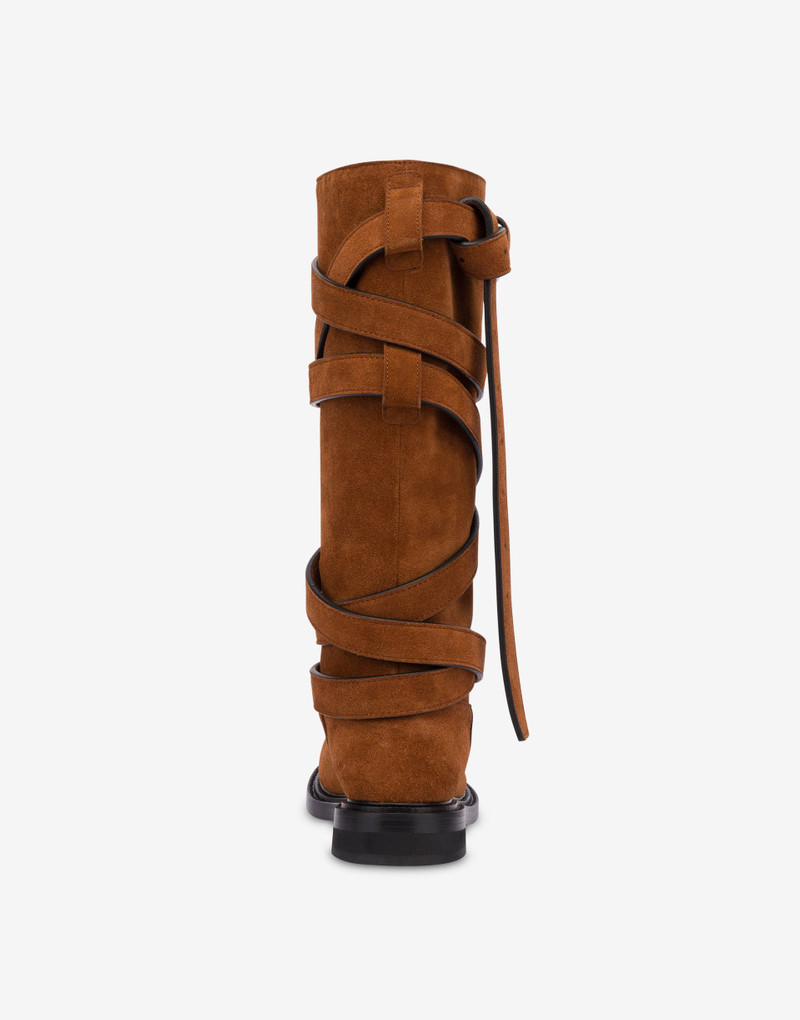 Moschino SUEDE BOOTS outlook