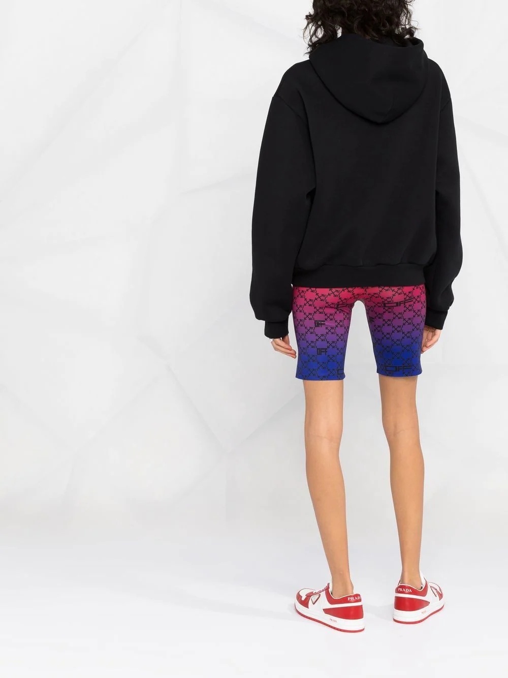 monogram-print cycling shorts - 6