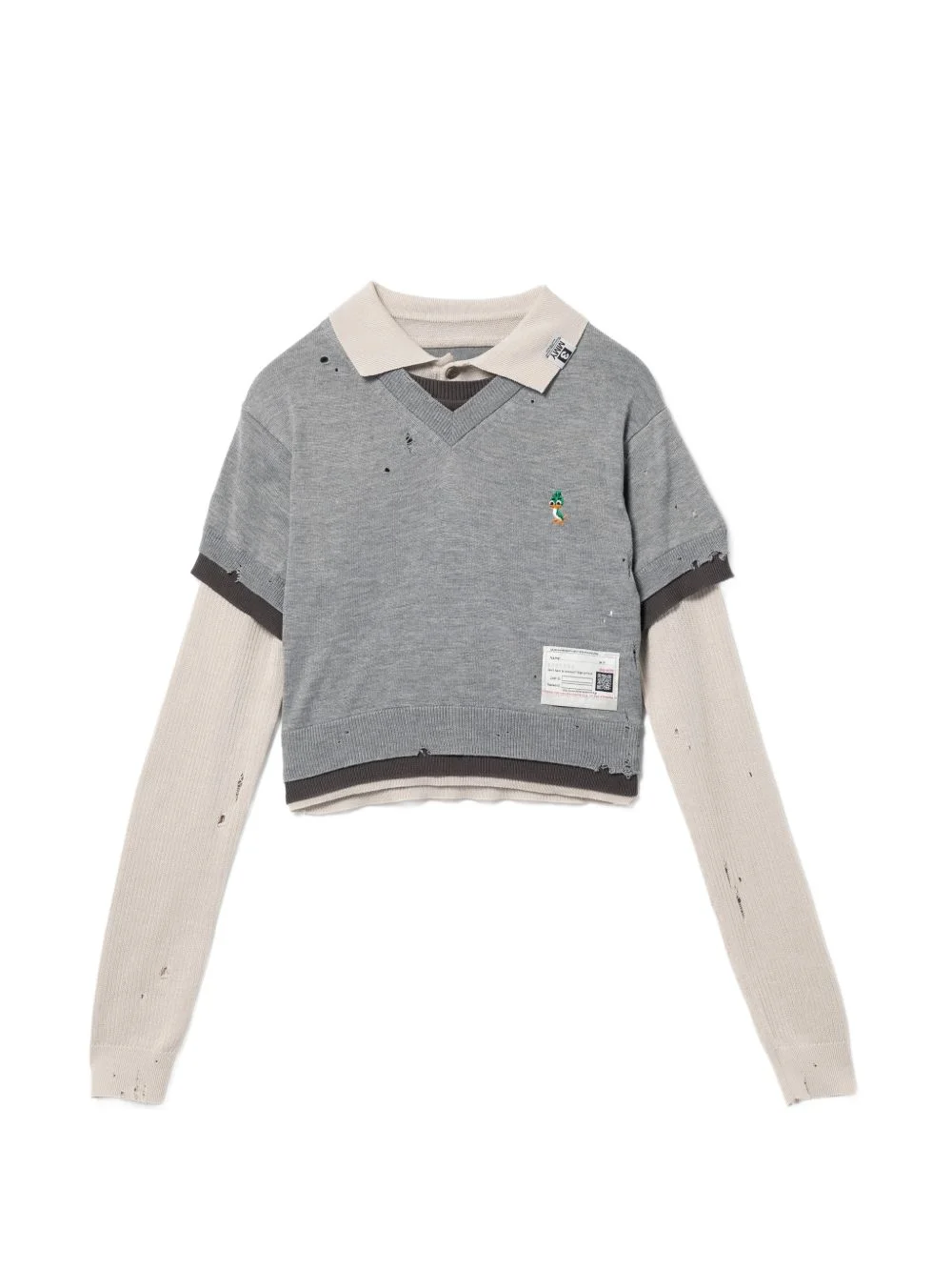 triple-layered sweater - 1