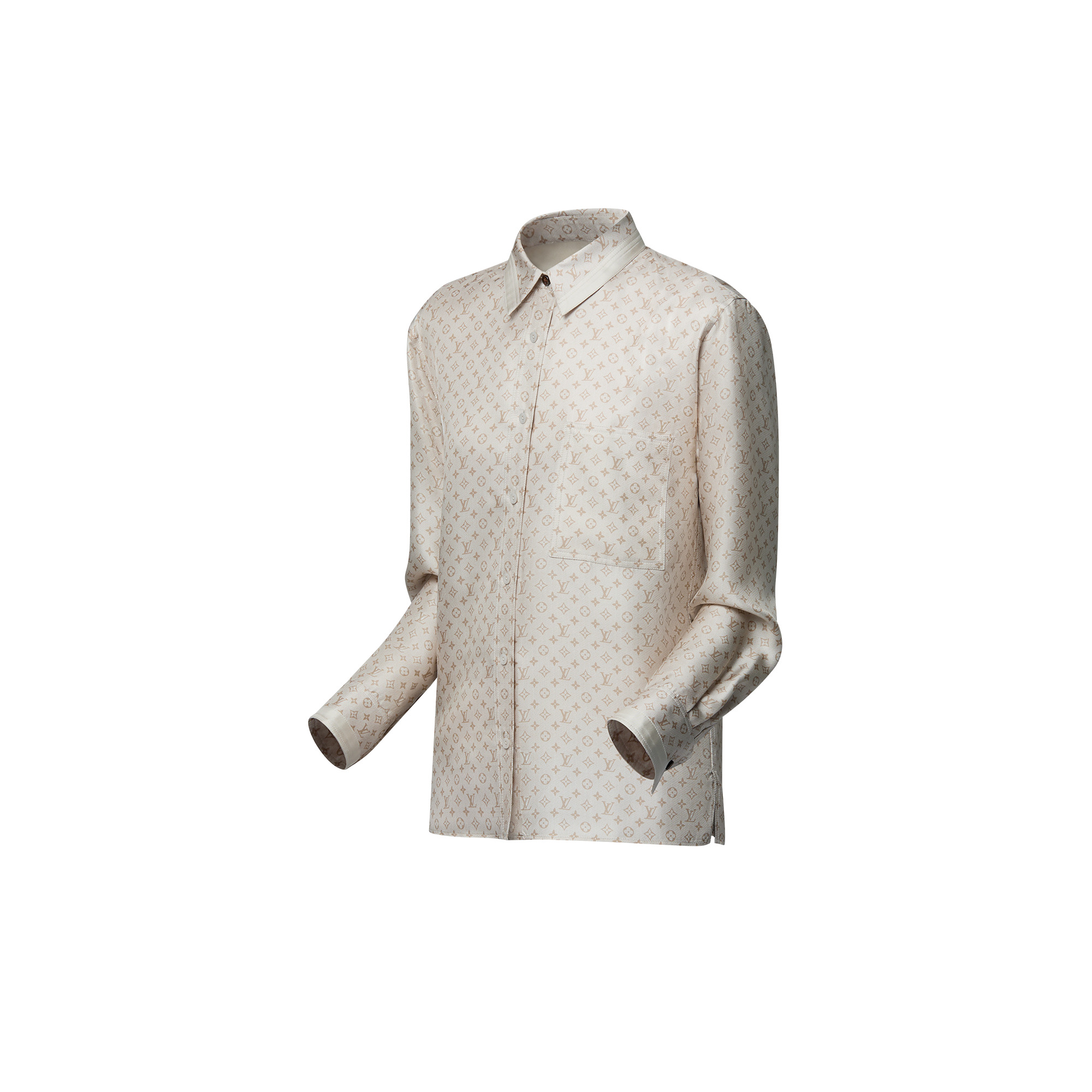 Mini Monogram Silk Shirt - 2