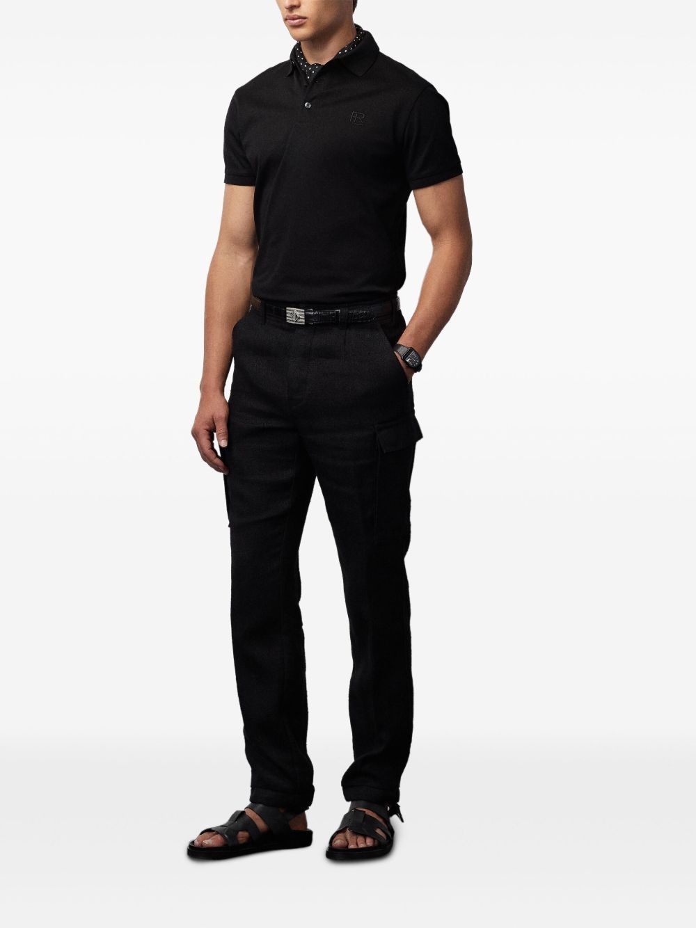 cotton polo shirt - 2