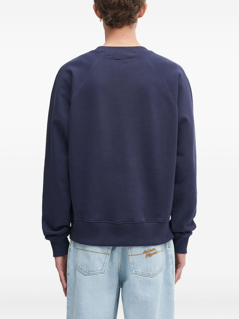 embroidered crewneck sweatshirt 3