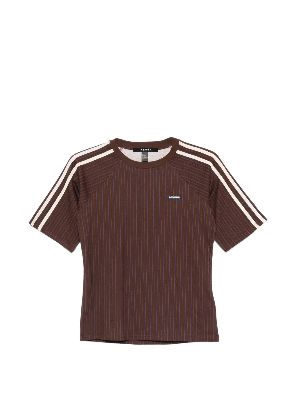 Porter SS pinstripe T-shirt - 1