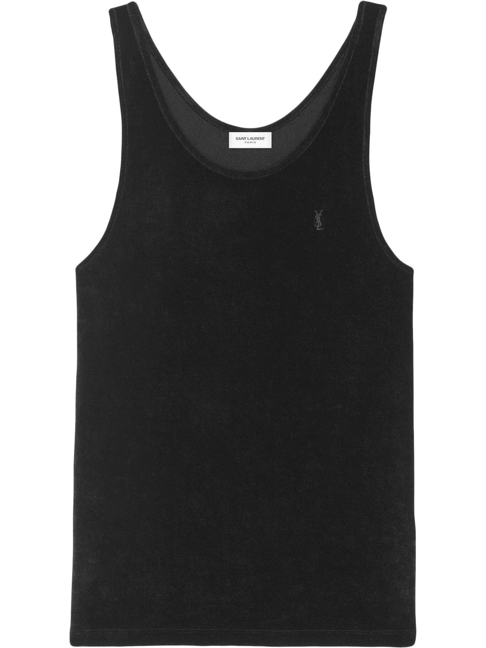 Decollete monogram tank top - 1