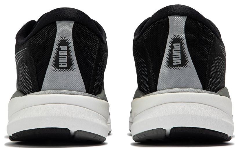 (WMNS) PUMA Magnify Nitro Knit 'Black White' 376908-01 - 4