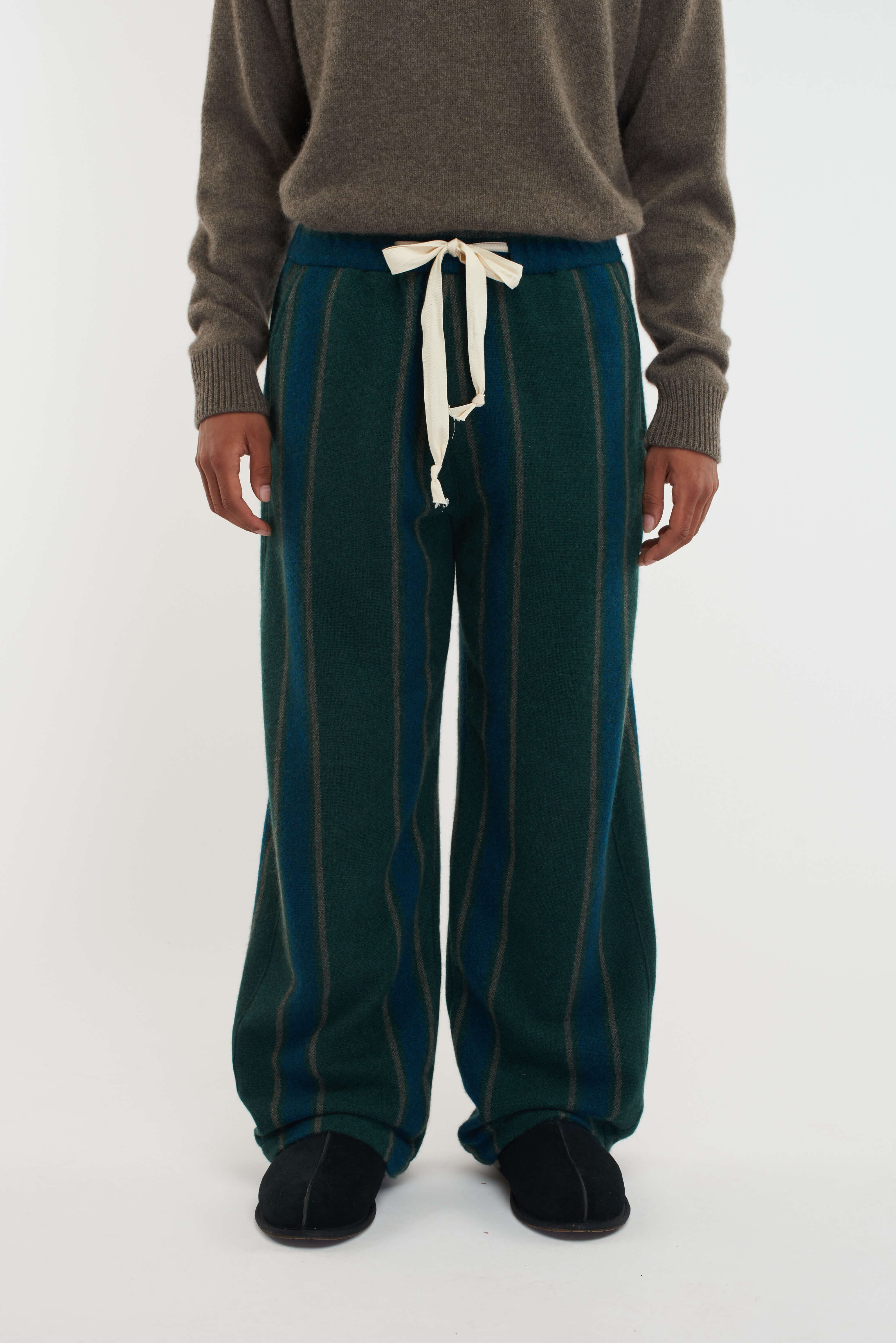 CASTLE STRIPE DRAWSTRING PANT - 4