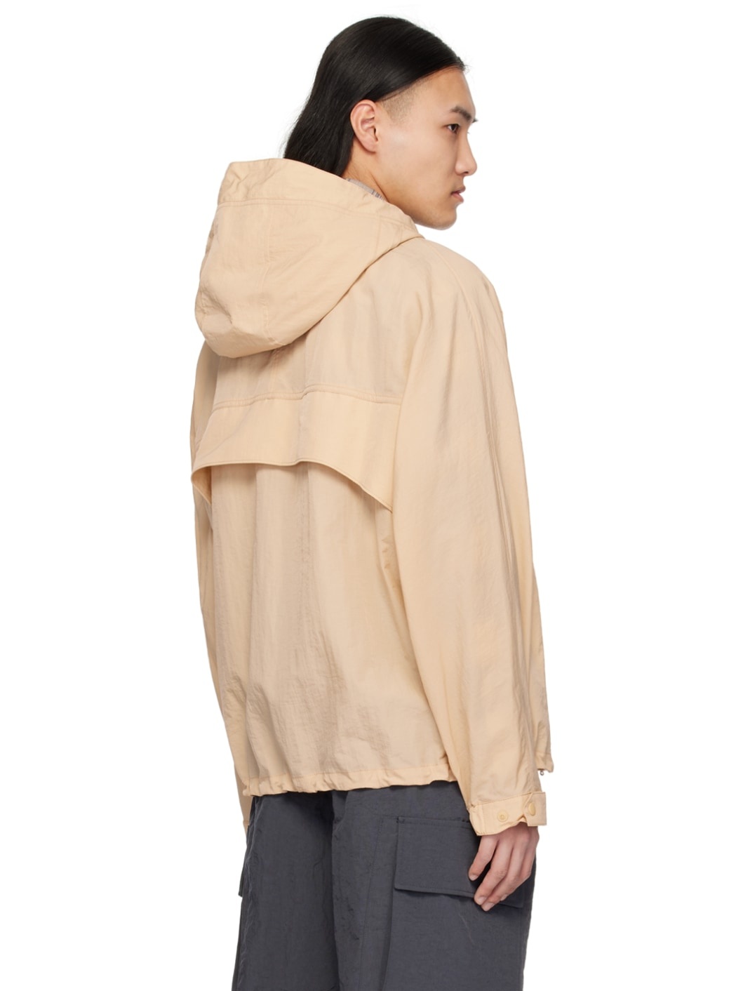 Beige Half-Zip Jacket - 3