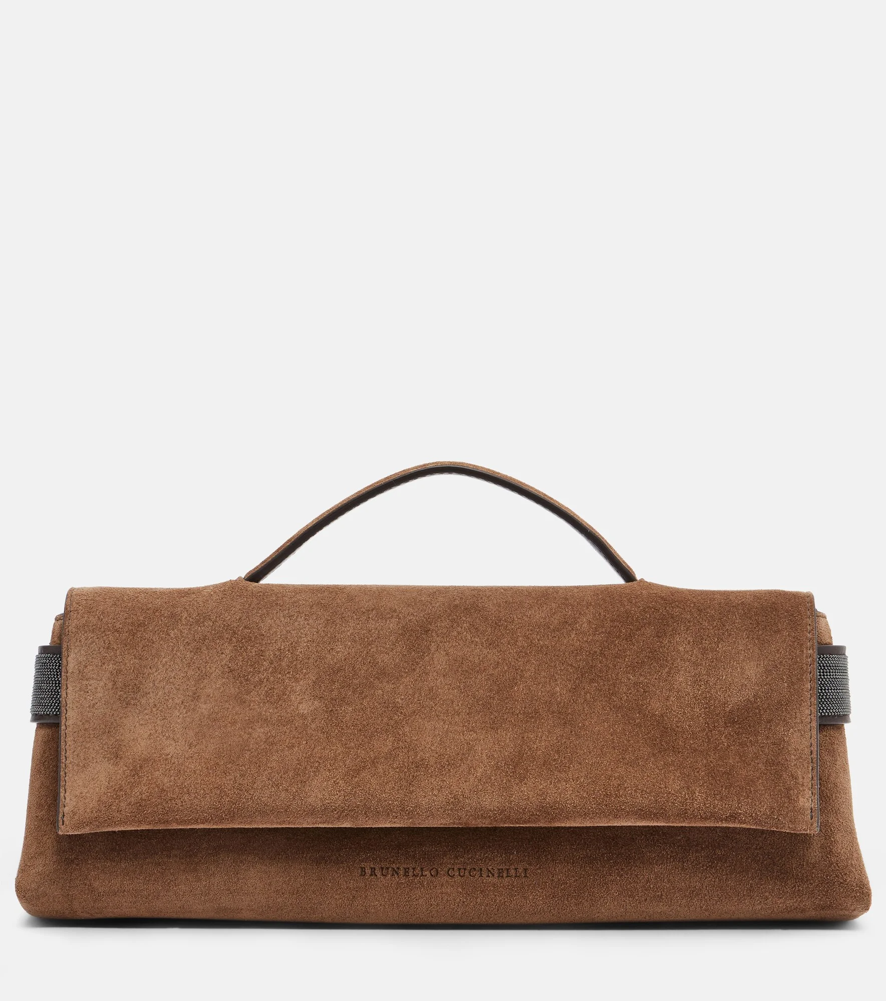 Essence Small suede top-handle bag - 1