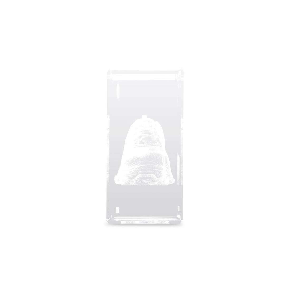 Triple S Sneaker Laser Cube in Grey - 2