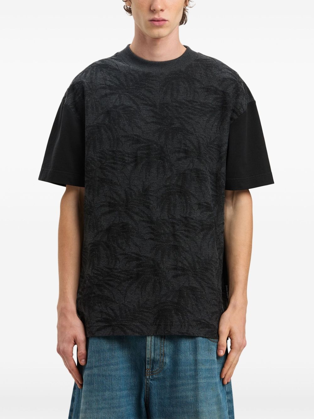 Palms curved logo t-shirt - 3