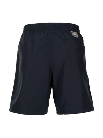 Paul & Shark logo-print swimming shorts outlook