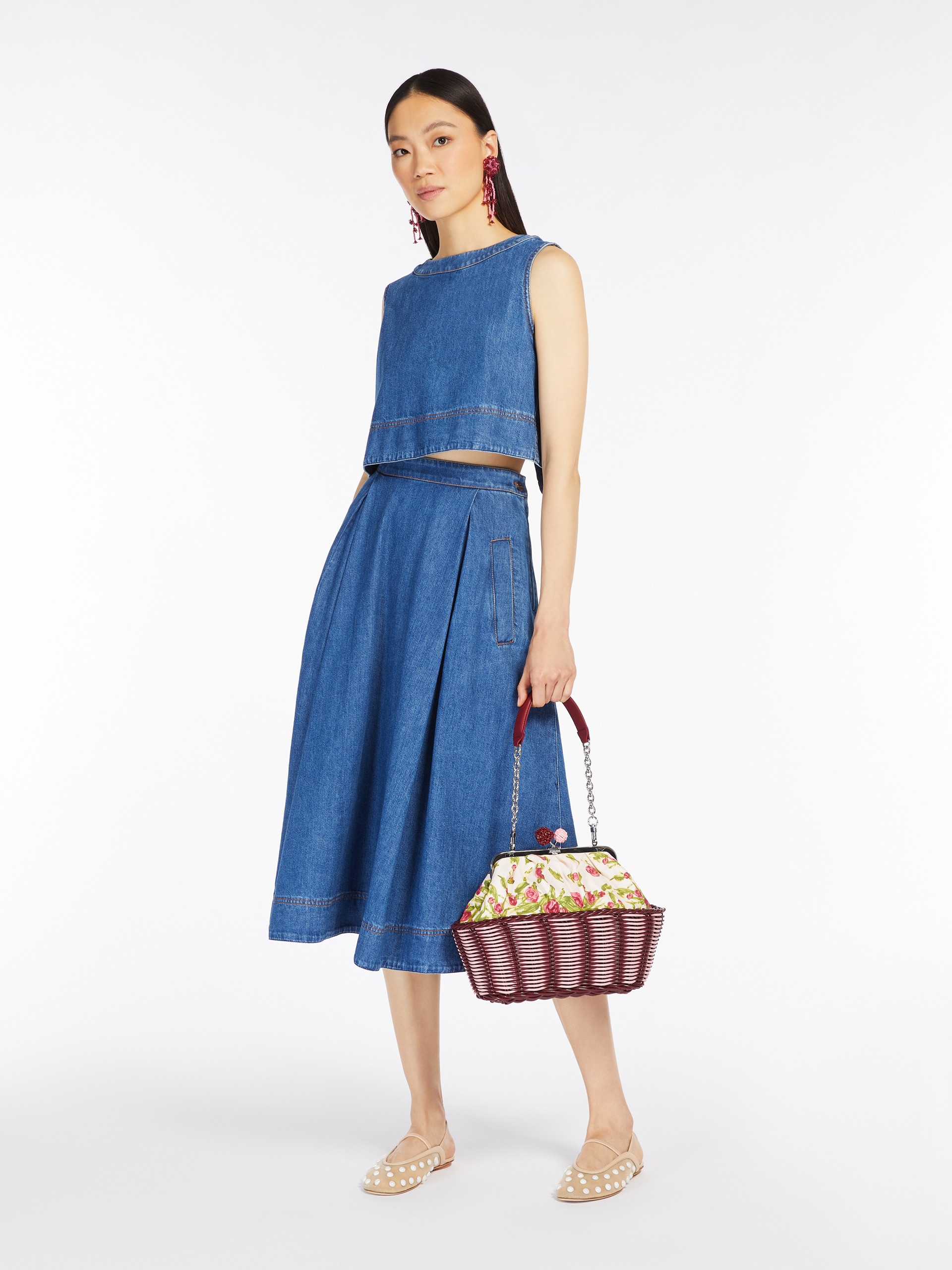 GRANADA Medium Pasticcino Bag in printed canvas - 7