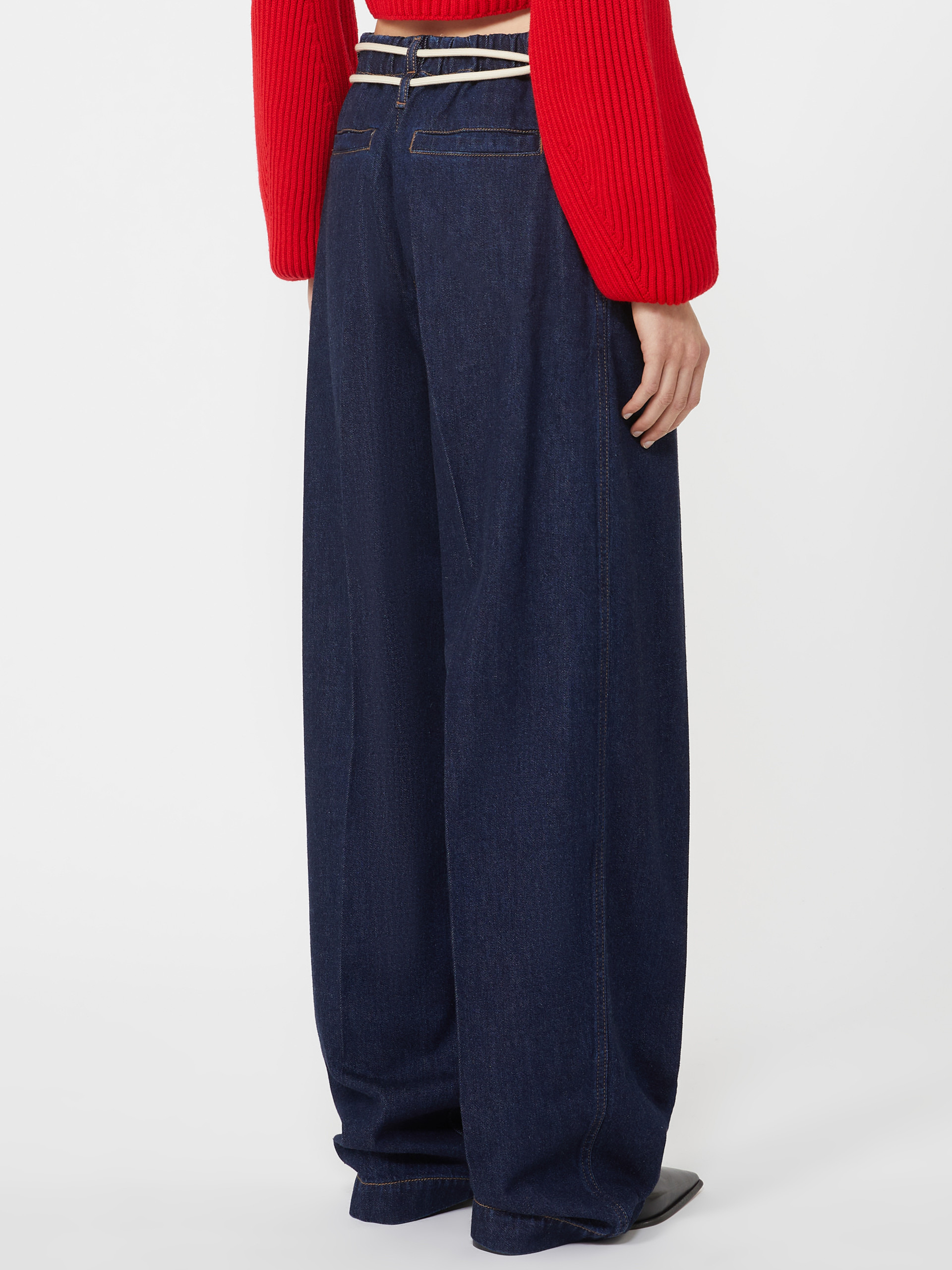 NEMBI Mannish denim jeans - 4
