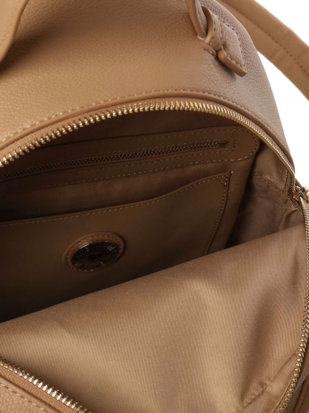 logo-plaque backpack - 4
