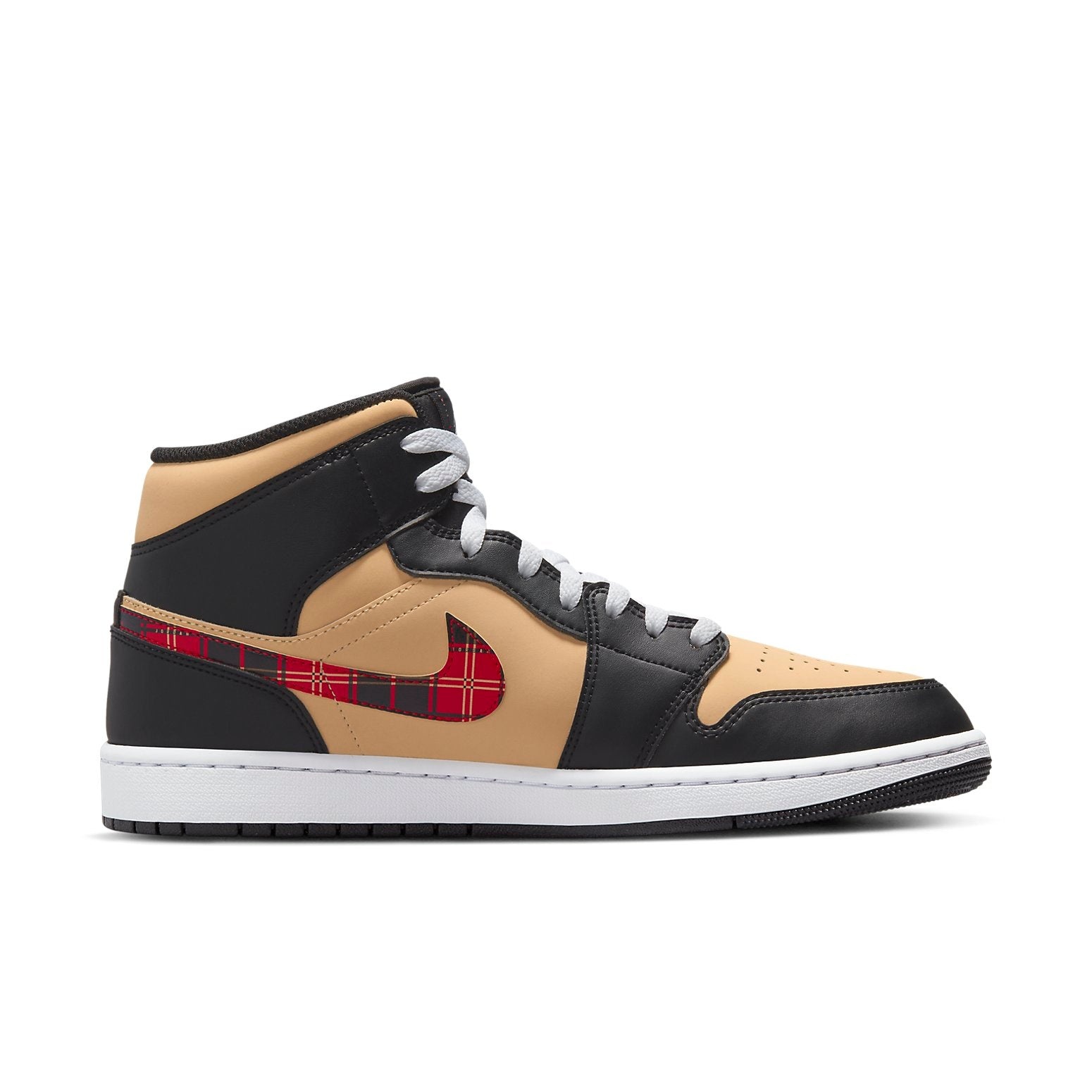 Air Jordan 1 Mid SE 'Tartan Swoosh' DZ5329-001 - 2