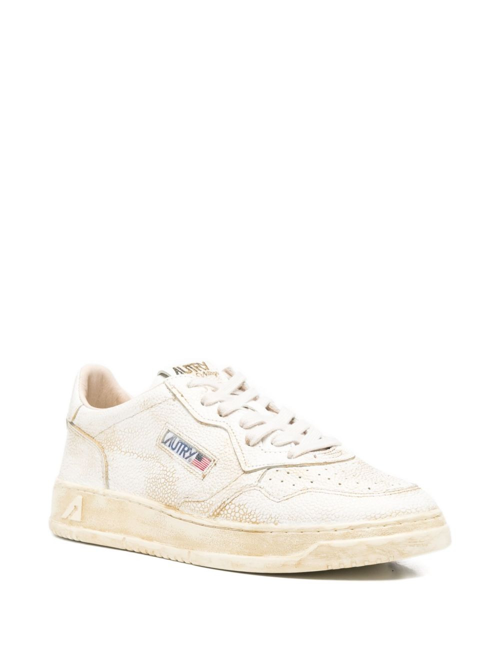 leather sneakers - 2