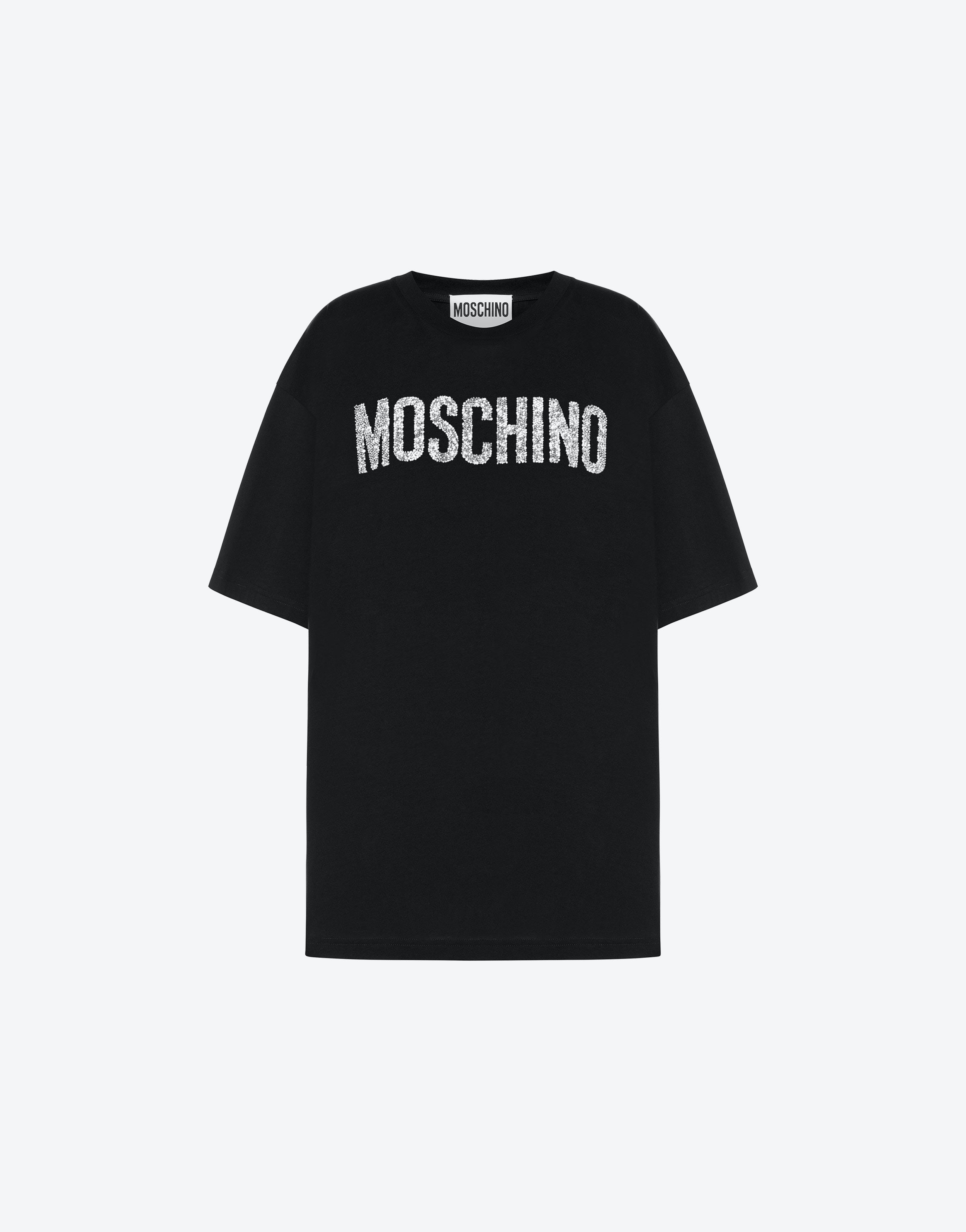 SHINY LOGO ORGANIC JERSEY T-SHIRT - 1