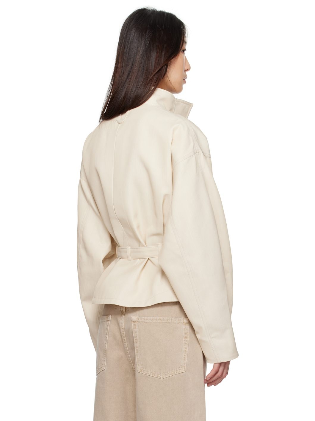 Beige La Croisière 'The Ciro' Jacket - 3